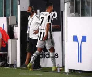 Allegri había asegurado el sábado que Ronaldo estaba 'a disposición' para este primer partido y desmintió una posible salida del luso. Foto: AFP.