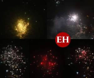 Como si se tratara de hermosas constelaciones, el manto negro que cobijó a Honduras durante su última noche de 2021 se vio iluminada por la colorida pirotecnia que dijo hola -entre la alegría y el gozo- al 2022. Echa un vistazo a las impresionantes imágenes a continuación. FOTOS: Efraín Salgado/EL HERALDO