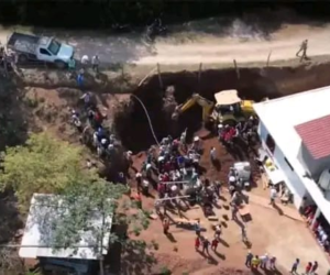 Los cuerpos de ambos trabajadores fueron encontrados soterrados entre los escombros de la construcción.