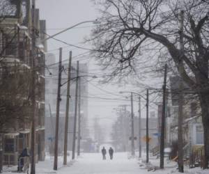 A pesar de que el frío es común en Canadá, lo habitantes dicen ya no soportar las bajas temperaturas. Foto: AP