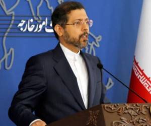 Said Khatibzadeh es el portavoz del ministerio iraní de Relaciones Exteriores.