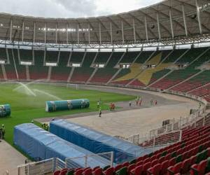 El estadio Olembe de Yaundé. Foto: AFP