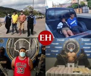 Policías secuestradores y vinculados en asesinatos encabezan la lista de las personas capturadas en Honduras durante los primeros días del 2021.