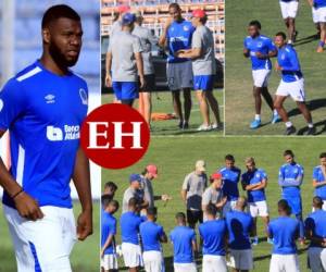 Los jugadores del equipo merengue tuvieron acción este viernes en el Estadio Nacional de Tegucigalpa, donde espera levantar la copa el domingo cuando enfrente a Marathón en la última fecha de la pentagonal. (Fotos: Ronal Aceituno / EL HERALDO)