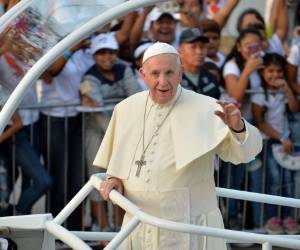 Es el primer viaje del papa argentino a un país de América Central desde su elección en marzo de 2013. Foto: AFP
