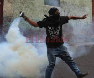 Los manifestantes se apostaron en los alrededores del Barrio Morazán y el puente La Isla en Tegucigalpa. (Foto: El Heraldo Honduras/ Noticias Honduras hoy)