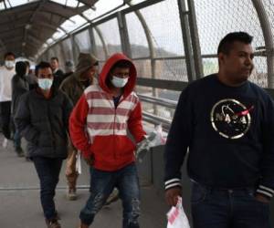 Los migrantes centroamericanos suelen ser detenidos en México cuando intentan llegar a la frontera con Estados Unidos. Foto: AP