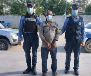 El hombre de 67 años de edad fue puesto a disposición del Ministerio Público para continuar con el debido proceso que dicta la ley.