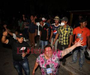 Enardecidos están los pobladores de Cantarranas por el asesinato de su alcalde. Foto: David Romero| EL HERALDO