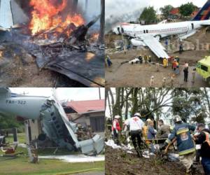 Cientos de personas perdieron la vida en los diferentes accidentes aéreos que se han registrado en el transcurso de los años en Honduras.