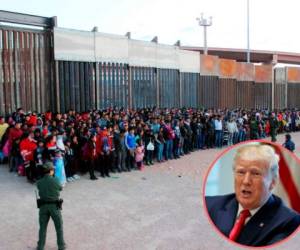 Según Trump, a partir de la próxima semana su gobierno comenzará con “el proceso de expulsar a los millones de extranjeros ilegales que han entrado ilícitamente a Estados Unidos. Los expulsaremos tan rápido como entren”. (AP)
