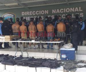 Los detenidos están a la espera de ser puestos a disposición de la fiscalía de turno. Foto: Alex Pérez | EL HERALDO