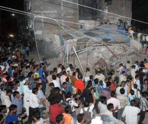 El hotel de 25 habitaciones estaba en la ciudad comercial de Indore, cerca de una estación ferroviaria y otra de autobuses. (Foto: AFP/ El Heraldo Honduras)