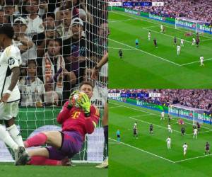 Con dos pelotas en la cancha se dio esta jugada que casi acaba en gol en el Real Madrid - Bayern Múnich