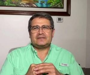 Juan Orlando Hernández, presidente de Honduras. Foto Twitter