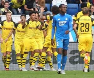 El Borussia Dortmund no pudo empatar hasta poco antes del final. (Foto: AFP)