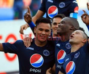 Las águilas del Motagua llegarán muy motivadas tras la paliza al Platense en las semifinales del fútbol de Honduras. Foto: El Heraldo