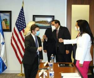 Autoridades destacaron que en la reunión se priorizarán temas de interés común. FOTO CORTESÍA: Twitter