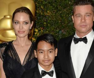Maddox tienen una estrecha relación con su mam+a, Angelina Jolie. Foto: AFP
