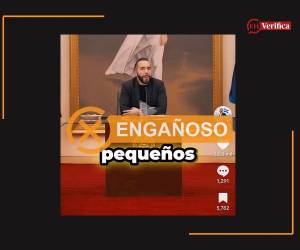 Captura de pantalla a una publicación de TikTok hecha el 4 de abril de 2026.