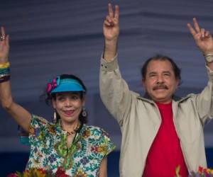 Daniel Ortega y Rosario Murillo, los mandatarios de Nicaragua por los próximos cinco años.