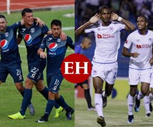 Motagua vs Olimpia disputarán el clásico capitalino este domingo en Comayagua. (Fotos: EL HERALDO)