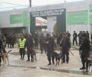 Cuando comenzaron a ingresar los uniformados para la requisa, en busca de drogas y armas, algunos presos hicieron 'uso de armas de fuego' hiriendo a tres oficiales, por lo que los agentes reaccionaron disparando, agregó el viceministro. Foto Cortesía