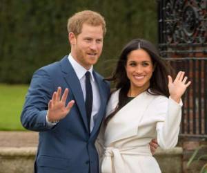 Meghan Markle y el príncipe Harry.