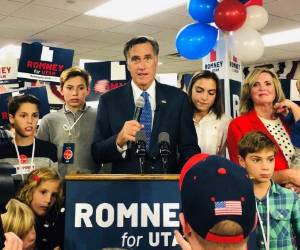 El senador de Utah y excandidato presidencial republicano en 2012 es uno de los pocos miembros del partido del presidente que critica abiertamente a Trump. Foto: Twitter.