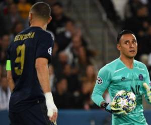 El portero tico Keylor Navas tiene 32 años de edad. (AFP)