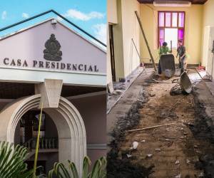 El gobierno de Nasry Asfura informó que está remodelando la Casa Presidencial. ¿Cuánto gastarán y qué trabajos se hacen? Esto es lo que se sabe sobre los trabajos en la sede del Poder Ejecutivo.
