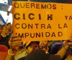La CICIH ha sido una promesa de campaña de la mandataria a raíz de los actos de corrupción que se han registrado en el país en las últimas dos décadas.