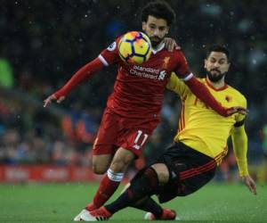 Con esos 4 goles, Salah alcanza los 28 tantos y se dispara al frente de la clasificación de los goleadores de la Premier League. Foto: AFP