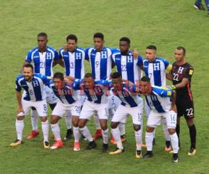 En la foto el último juego de la Selección de Honduras frente a Australia en el repechaje. Foto: El Heraldo