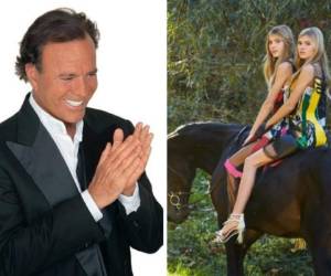 Julio Iglesias procreó dos hijas con la modelo Miranda Rijnsburger, así de bellas lucen actualmente.