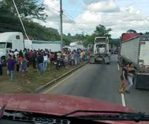 La menor murió arrolada por una rastra en Baracoa, Cortés.