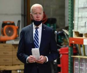 El presidente Joe Biden pidió este martes a los migrantes no ir a Estados Unidos. Foto: Agencia AFP.