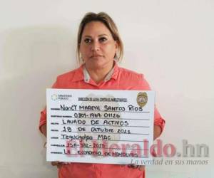 Nancy Santos Ríos es licenciada en Administración de Empresas. No pudo justificar 157.4 millones de lempiras de su patrimonio. Foto: El Heraldo