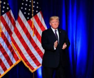 Desde que comenzó la campaña política en 2016 el presidente Trump dijo que bajaría los impuestos. Foto: AFP