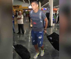 Johnny Leverón, mientraas se disponía a viajar rumbo a México unirse a los trabajos del Correcaminos (Foto: EL HERALDO)
