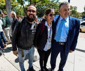Los colombianos Maurén Barriga Vargas y Leonardo Muñoz, están en proceso de deportación, señaló la agencia EFE en su cuenta de Twitter. Foto / AFP