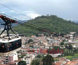 EL HERALDO realizó un montaje sobre cómo se podría observar la ciudad con un teleférico.