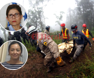 Hilda Hernández y su edecán, Patricia Valladares murieron tras un accidente aéreo junto a otros dos miembros de la guardia de la funcionaria y el piloto y copiloto del helicóptero.