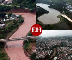 Derrumbes, inundaciones y desbordamientos de ríos registró la capital de Honduras por el paso de Eta. Un día después de las constantes lluvias el ambiente aún era de tensión. Fotos: Alex Pérez/EL HERALDO
