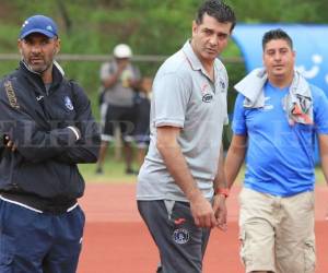 El argentino Diego Vazquez supervisó cada detalles en el inicio de la pretemporada de Motagua (Foto: Ronal Aceituno/OPSA)