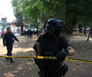 Las imágenes fueron grabadas por una persona en el lugar