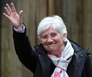Clara Ponsatí dijo que desea defenderse vigorosamente de las acusaciones. Foto: Agencia AFP