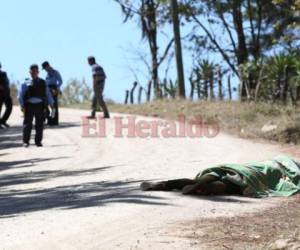 El doble crimen fue cometido a eso de las 11:00 de la mañana de este sábado. (Foto: El Heraldo Honduras)