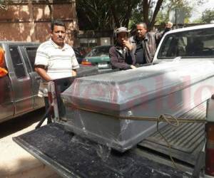 Como Sergio de Jesús Cambar Sánchez fue identificada la víctima. Foto: Estalin Irías/EL HERALDO