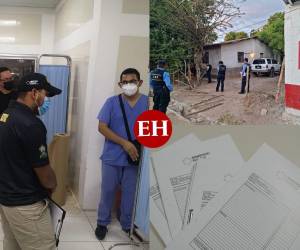 El Ministerio Público y la Policía Nacional mientras visitaban centros médicos y viviendas que son objeto de investigación. También se presentaron requerimientos por delitos contra la diversidad sexual.